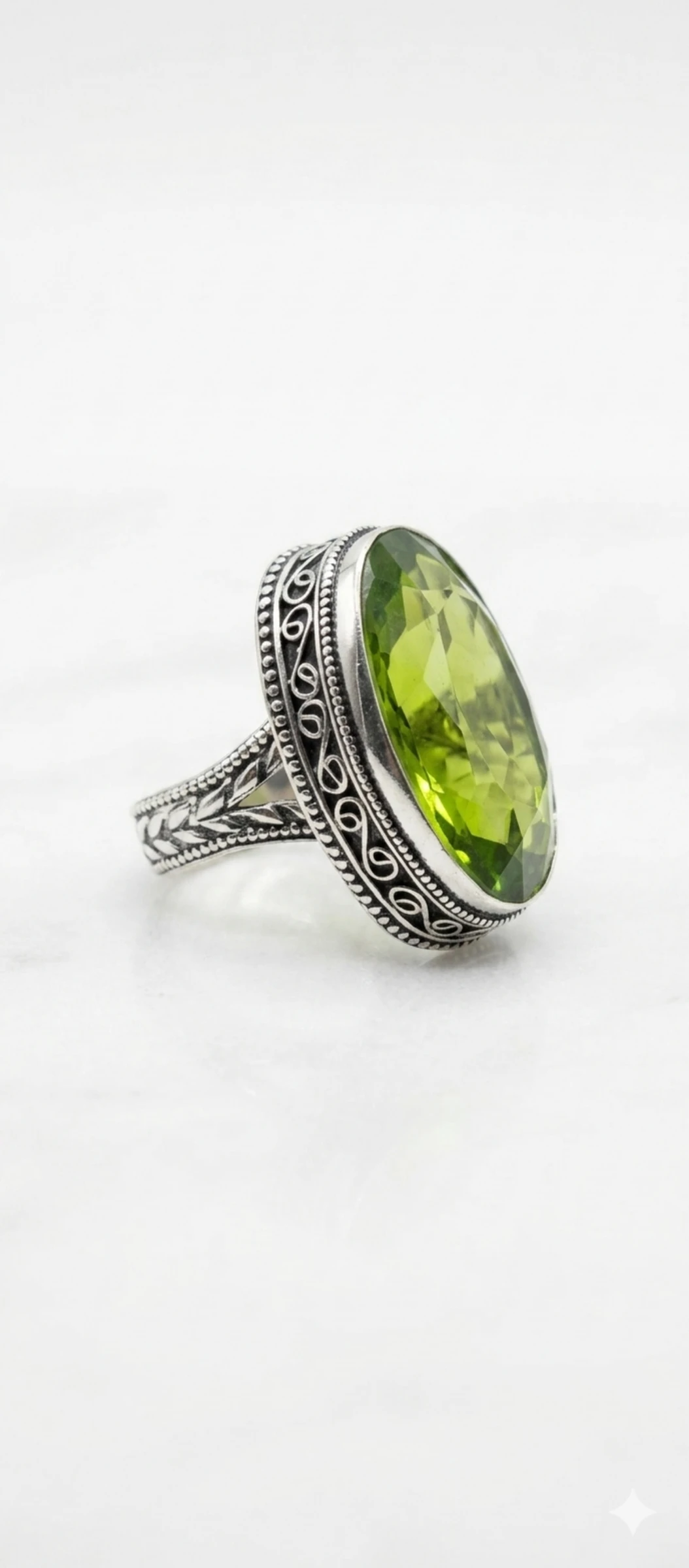 Anillos de plata de ley 925 y piedra